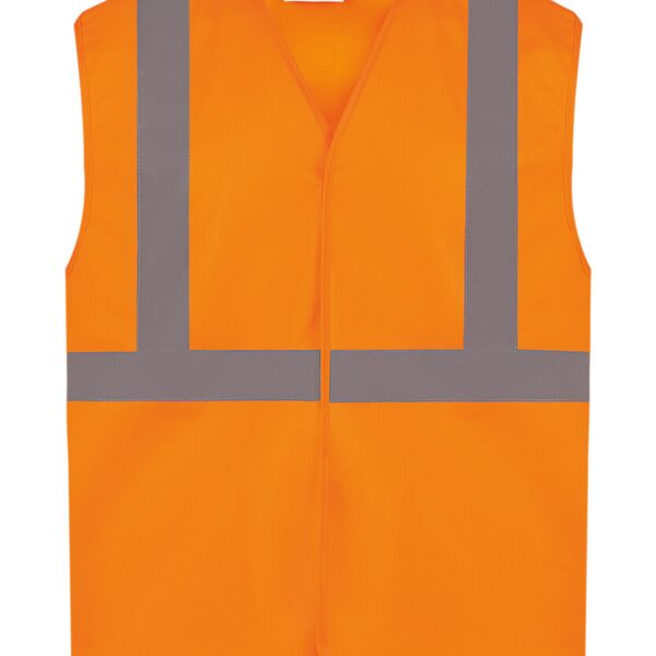 Yoko Hi-vis railway waistcoat class 2 (HVW118PE) YK103 Hi-vis railway waistcoat class 2 (HVW118PE) Thumbnail