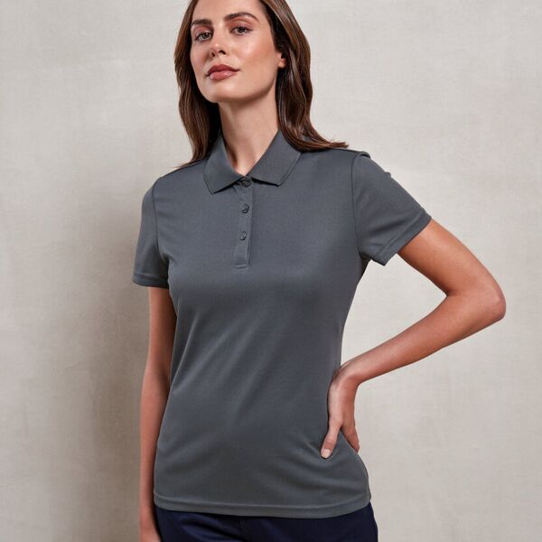 Premier Women’s Spun Dyed Recycled Polo Shirt PR633 Women’s Spun Dyed Recycled Polo Shirt Thumbnail