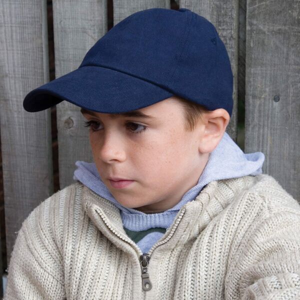 Junior low-profile heavy brushed cotton cap Thumbnail