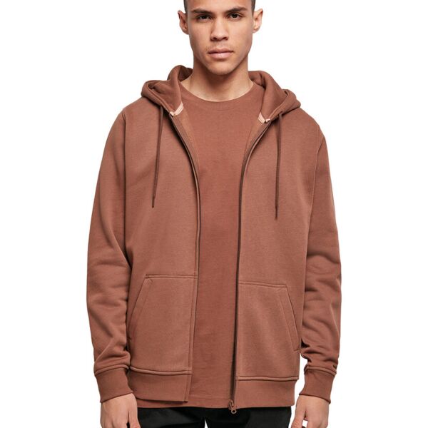 Build Your Brand Heavy zip hoodie BY012 Heavy zip hoodie Thumbnail