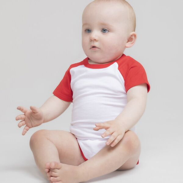 Larkwood Essential short-sleeved baseball bodysuit LW502 Essential short-sleeved baseball bodysuit Thumbnail