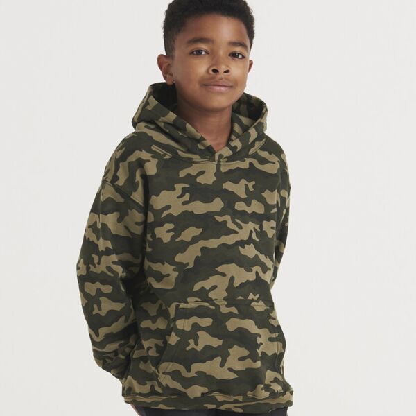 AWDis Just Hoods Kids camo hoodie JH14J Kids camo hoodie Thumbnail
