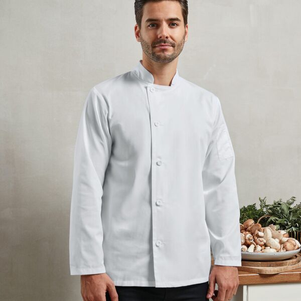 Premier Chef's essential long sleeve jacket PR901 Chef's essential long sleeve jacket Thumbnail