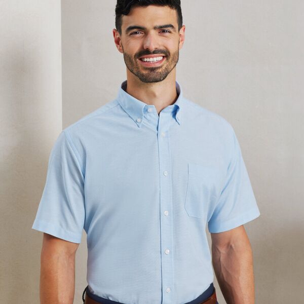 Premier SIGNATURE Oxford short sleeve shirt. PR236 SIGNATURE Oxford short sleeve shirt. Thumbnail