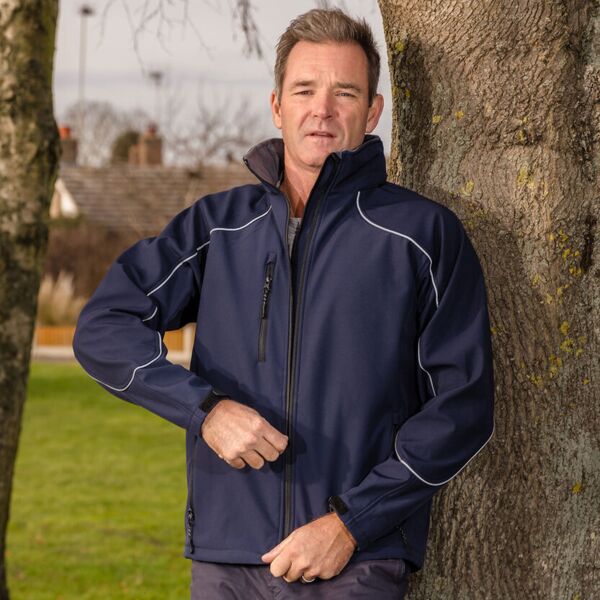 Result Work-Guard Ice fell hooded softshell jacket ER118A Ice fell hooded softshell jacket Thumbnail