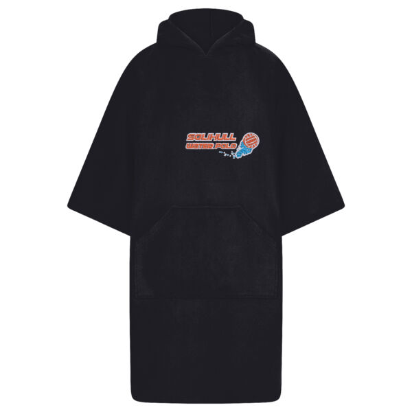 SWPC - ADULT TOWELLING PONCHO - ADULTS Toweling poncho. Thumbnail